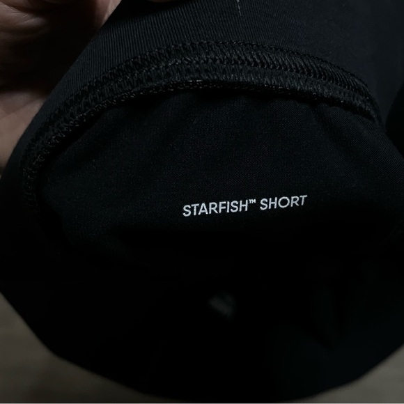 Lands’ End Womens Black Starfish Shorts Stretch Zipper Pocket Size Large Petite - Picture 4 of 9